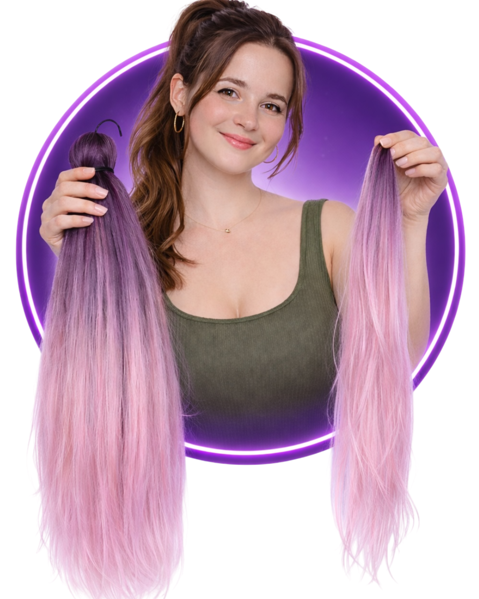 КРОК 4 Підготовка канекалону до плетіння